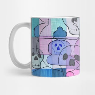 Skulls & Buddhas Cool Colors Mug